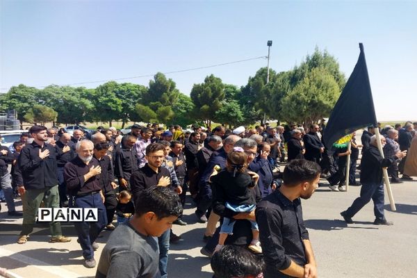 مراسم جاماندگان اربعین در شهرستان جاجرم