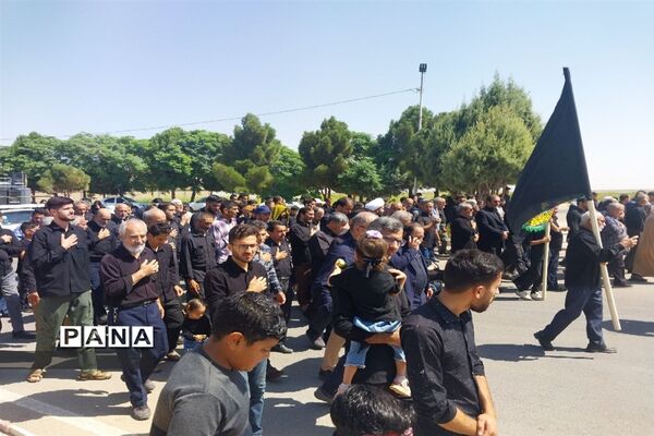 مراسم جاماندگان اربعین در شهرستان جاجرم