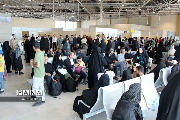 نخستین پرواز بین المللی فرودگاه شهدای سمنان به نجف