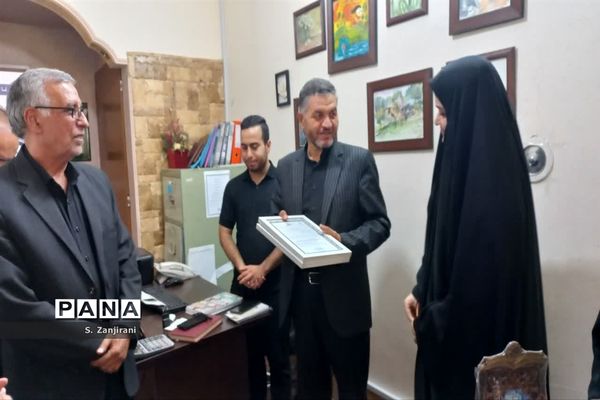 بازدید مدیرکل آموزش و پرورش قم از موسسه دارالاکرام حضرت ابوالفضل(ع)