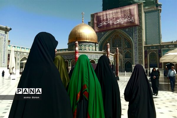 پیاده‌روی جاماندگان اربعین حسینی هیات دخترانه مهدخت