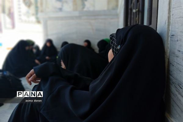 پیاده‌روی جاماندگان اربعین حسینی هیات دخترانه مهدخت