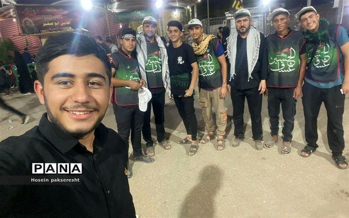 روایت خادمی در موکب عمود ۶۲۲ مسیر پیاده‌روی نجف تا کربلا