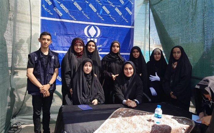 برپایی۷موکب دانش‌آموزی درخراسان جنوبی