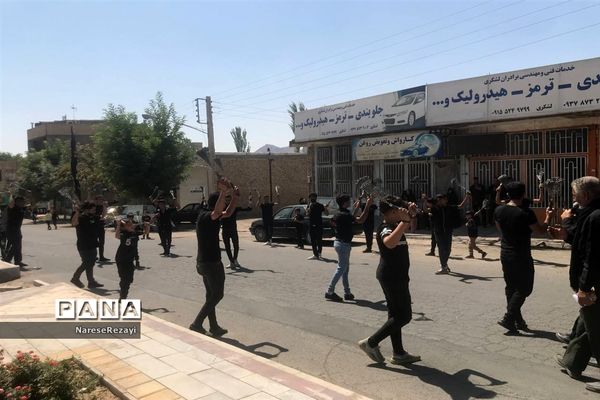 پیاده‌روی جاماندگان اربعین شهرستان کوهسرخ