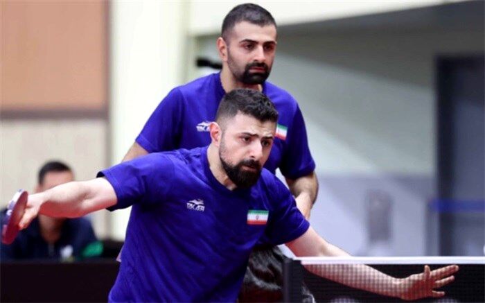 تنیس روی میز قهرمانی آسیا؛ باخت تیم دوبل برادران عالمیان