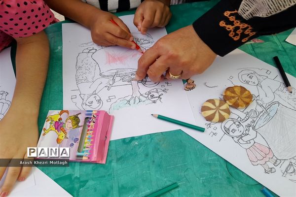 حضور کودکان در پیاده‌روی جاماندگان اربعین حسینی شهرستان کازرون‌