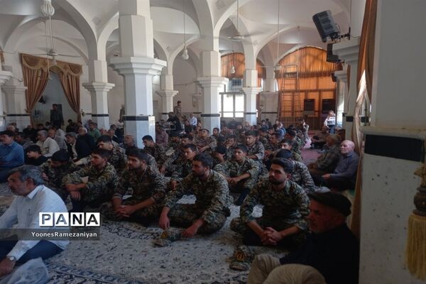 برگزاری نماز جمعه شهرستان خلیل‌آباد