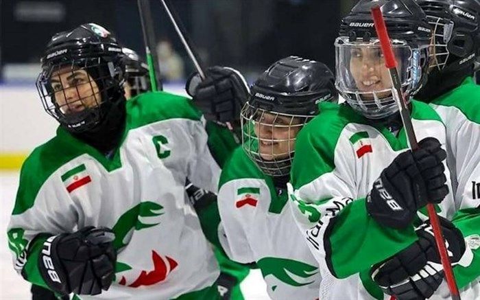 فینالیست شدن دختران هاکی روی یخ ایران در امارات