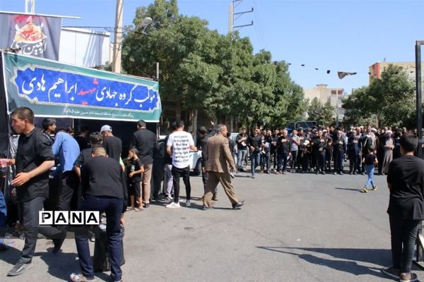 پیاده‌روی جاماندگان اربعین در خرمدره