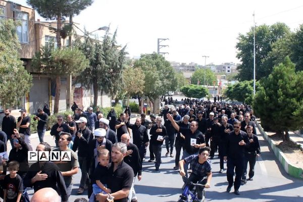 پیاده‌روی جاماندگان اربعین در خرمدره