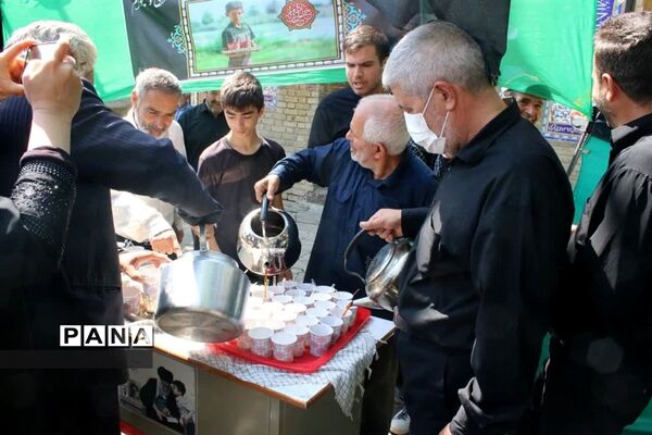 پیاده‌روی جاماندگان اربعین در خرمدره