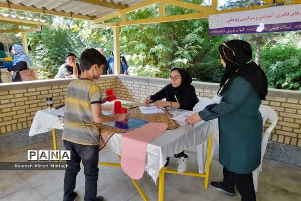 بازدید مسئولان استانی از روند مسابقات استانی المپیاد رویش در اردوگاه شهید دستغیب شیراز