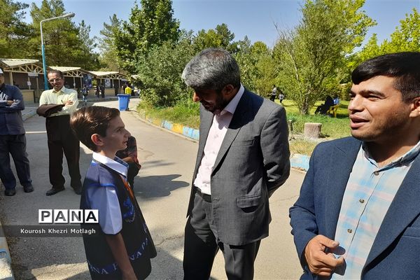 بازدید مسئولان استانی از روند مسابقات استانی المپیاد رویش در اردوگاه شهید دستغیب شیراز