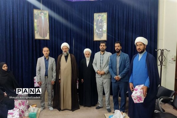 مراسم تجلیل و تقدیر از روحانیون طرح امین شهرستان‌قرچک