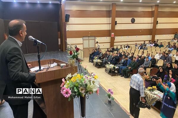 تکریم و معارفه مدیر آموزش و پرورش شهرستان آباده