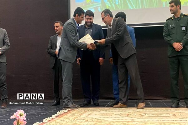 تکریم و معارفه مدیر آموزش و پرورش شهرستان آباده