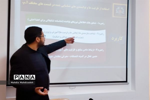 جلسه نشست و کارگاه آموزشی مشاوران جوان استانی، تمام نواحی آموزش و پرورش مشهد