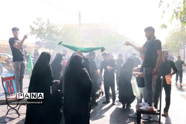 مراسم پیاده روی حرم تا حرم در ابرکوه