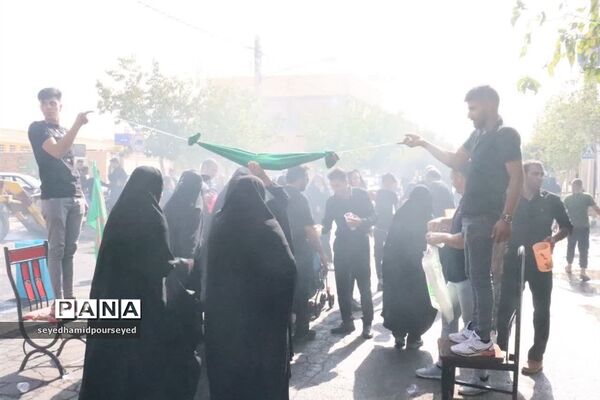 مراسم پیاده روی حرم تا حرم در ابرکوه