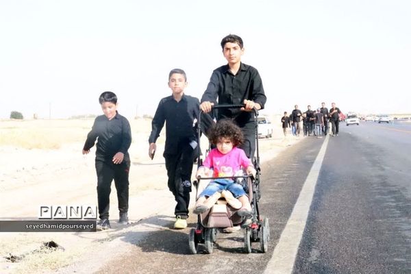 مراسم پیاده روی حرم تا حرم در ابرکوه