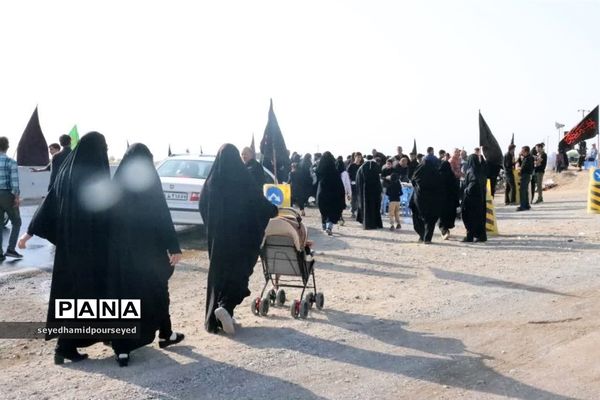 مراسم پیاده روی حرم تا حرم در ابرکوه