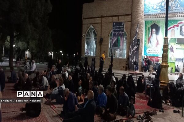 برگزاری مراسم شب شهادت امام رضا(ع)در امامزاده سید محمد(ع)کاشمر