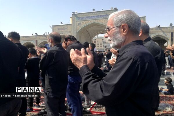 برگزاری مراسم شب شهادت امام رضا(ع)در امامزاده سید محمد(ع)کاشمر