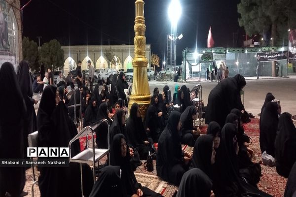 برگزاری مراسم شب شهادت امام رضا(ع)در امامزاده سید محمد(ع)کاشمر