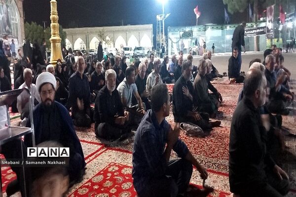 برگزاری مراسم شب شهادت امام رضا(ع)در امامزاده سید محمد(ع)کاشمر