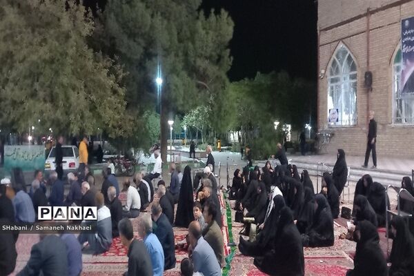 برگزاری مراسم شب شهادت امام رضا(ع)در امامزاده سید محمد(ع)کاشمر