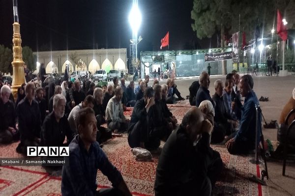 برگزاری مراسم شب شهادت امام رضا(ع)در امامزاده سید محمد(ع)کاشمر