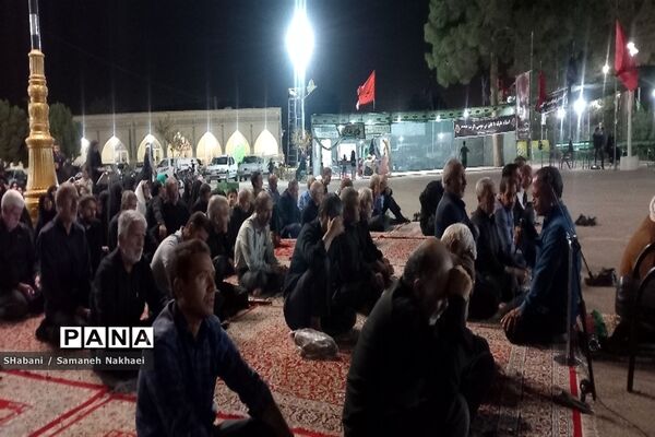 برگزاری مراسم شب شهادت امام رضا(ع)در امامزاده سید محمد(ع)کاشمر