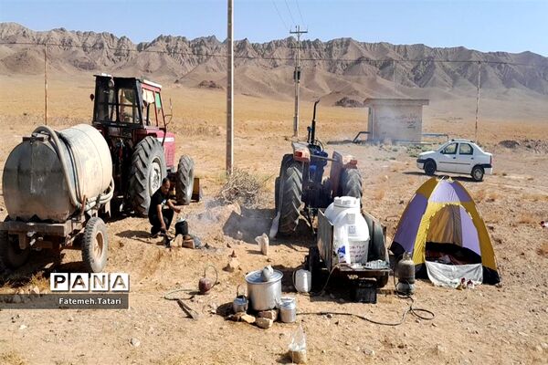 مراسم پیاده‌روی رضویّون به‌مناسبت سالروز شهادت امام رضا (ع) در شهرستان بام و صفی‌آباد