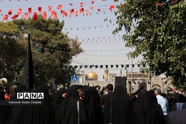 عزاداری مردم مشهد در دهه آخر صفر