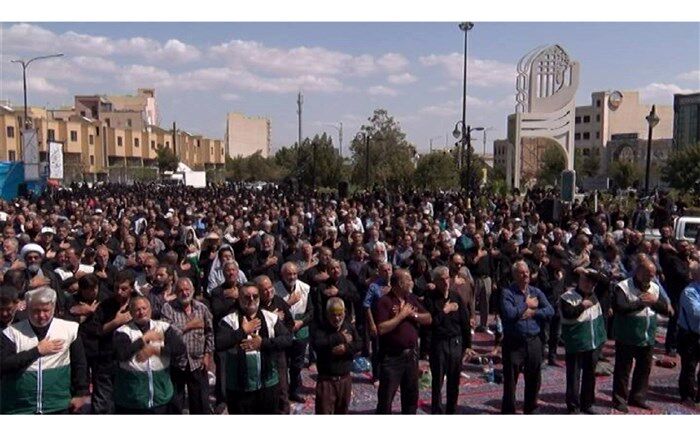 مراسم گرامیداشت شهادت امام رضا(ع) در سمنان برگزار شد