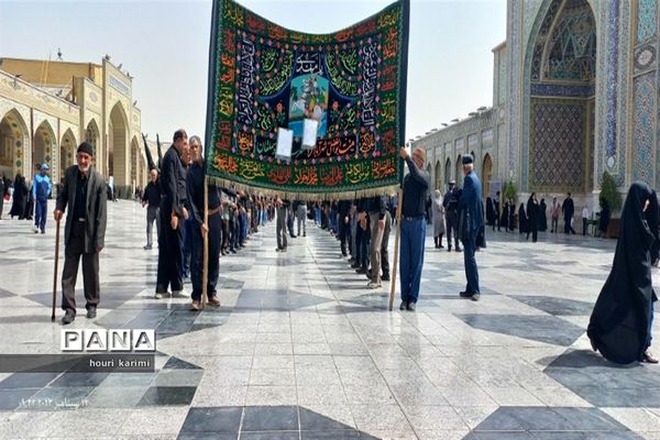 مراسم  عزاداری دهه آخر صفر درحرم امام رضا( ع)