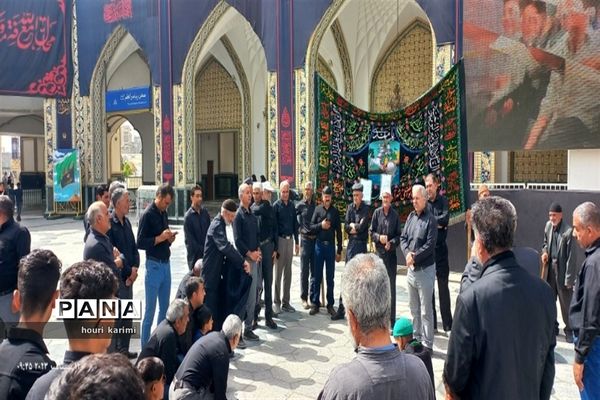 مراسم  عزاداری دهه آخر صفر درحرم امام رضا( ع)