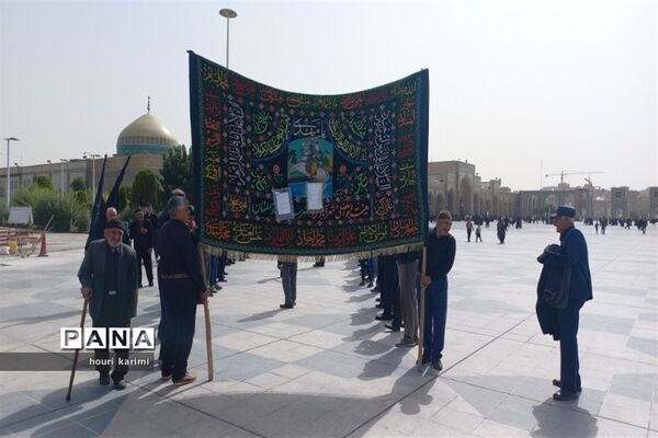 مراسم  عزاداری دهه آخر صفر درحرم امام رضا( ع)
