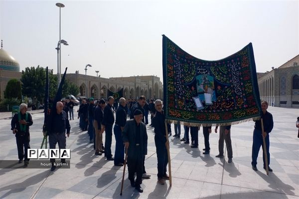 مراسم  عزاداری دهه آخر صفر درحرم امام رضا( ع)