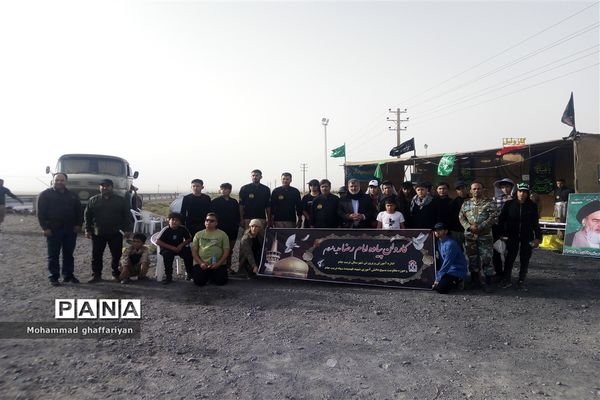 اعزام اولین کاروان پیاده‌روی دانش‌آموزی زائران امام رضا (ع) از شهرستان تربت‌جام