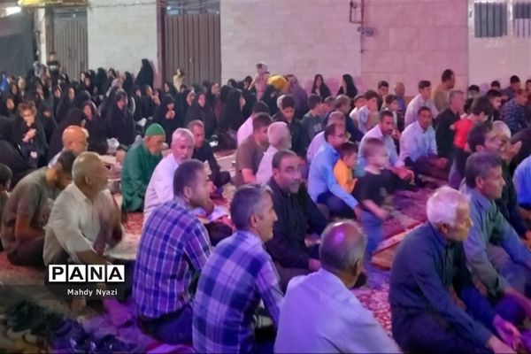 برگزاری مراسم عزاداری دهه آخر ماه صفر در کاشمر