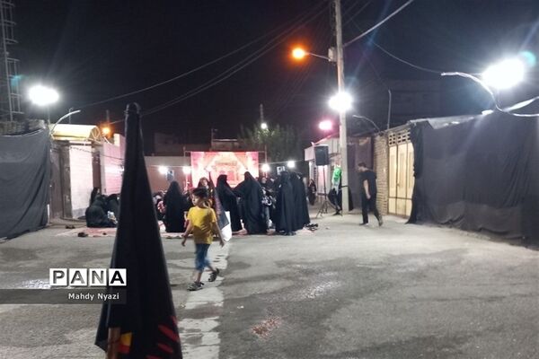 برگزاری مراسم عزاداری دهه آخر ماه صفر در کاشمر