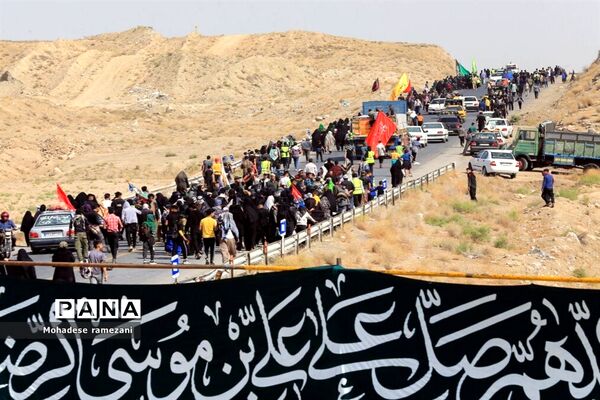 پیاده روی به عشق شاه خراسان