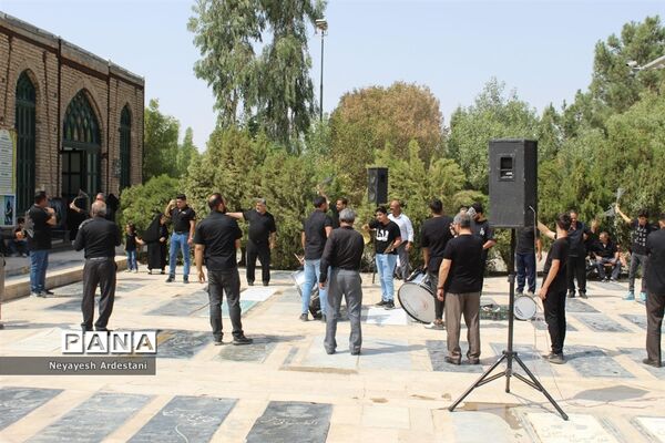 برپایی عزاداری شهادت امام حسن مجتبی (ع)  و رحلت پیامبر اکرم(ص) در روستای رستم آباد