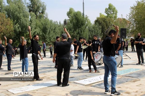 برپایی عزاداری شهادت امام حسن مجتبی (ع)  و رحلت پیامبر اکرم(ص) در روستای رستم آباد