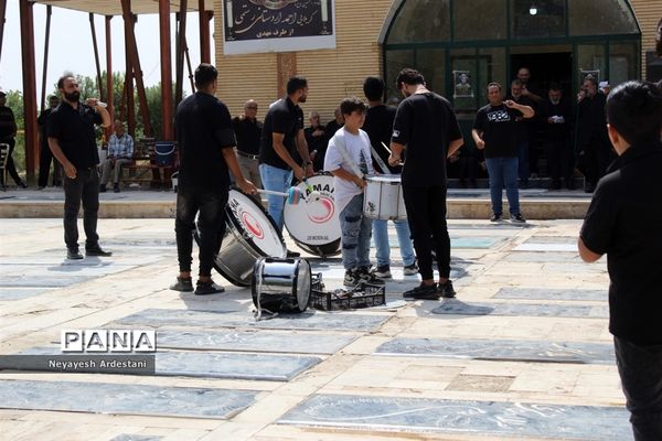 برپایی عزاداری شهادت امام حسن مجتبی (ع)  و رحلت پیامبر اکرم(ص) در روستای رستم آباد