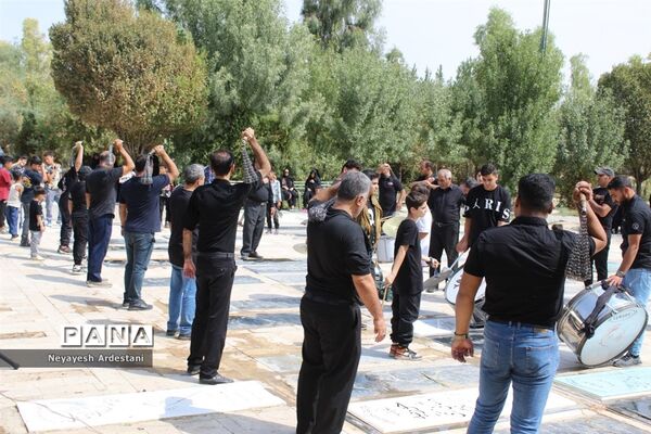 برپایی عزاداری شهادت امام حسن مجتبی (ع)  و رحلت پیامبر اکرم(ص) در روستای رستم آباد
