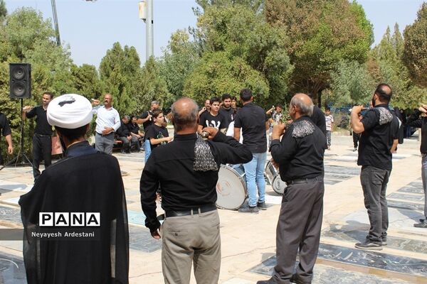 برپایی عزاداری شهادت امام حسن مجتبی (ع)  و رحلت پیامبر اکرم(ص) در روستای رستم آباد