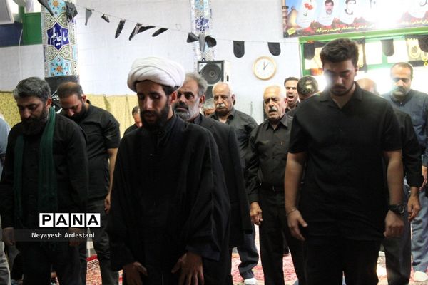 برپایی عزاداری شهادت امام حسن مجتبی (ع)  و رحلت پیامبر اکرم(ص) در روستای رستم آباد
